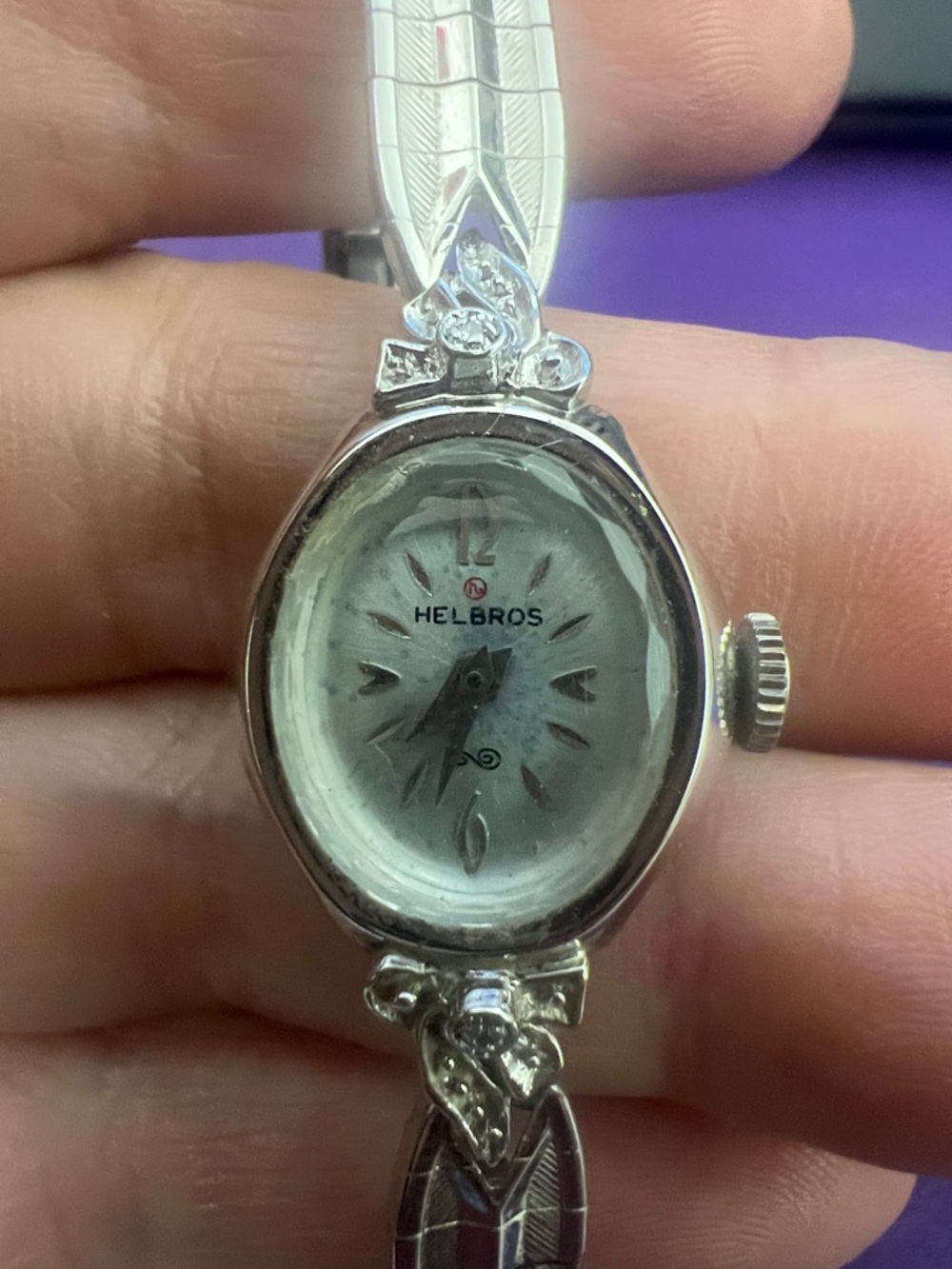 Octagon Stainless Steel Pendant Necklace - Brushed Silver